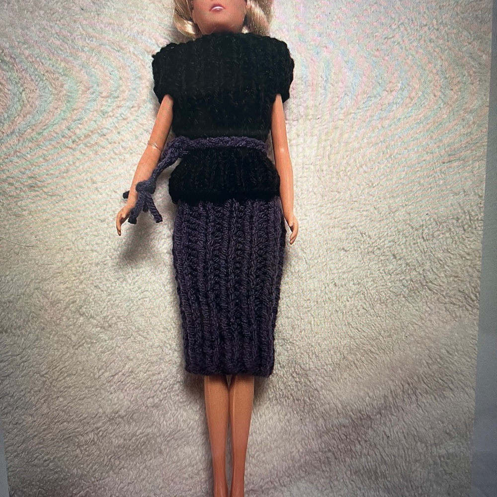 Barbie Doll Skirt And Top